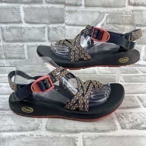 Chaco Women’s Size 9 Z Cloud X3 Coral and Blue Strappy Hiking Sandals